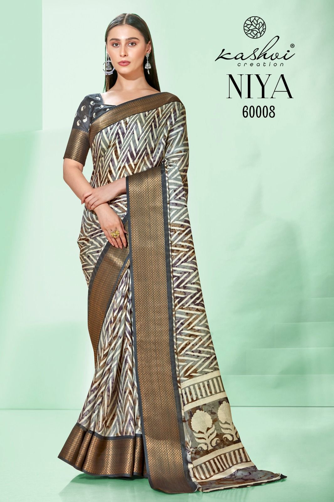 Niya By Kashvi 60001-60008 Daily Wear Sarees Catalog